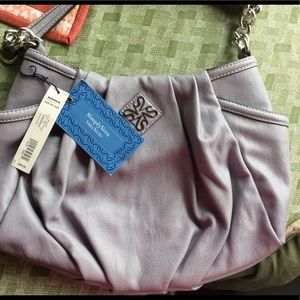 Vera Wang Simply Vera Lilac Handbag NWT